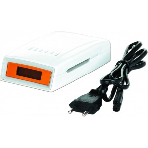 EnerGenie EG-BC-002 AA/AAA battery smart quick charger with LCD display