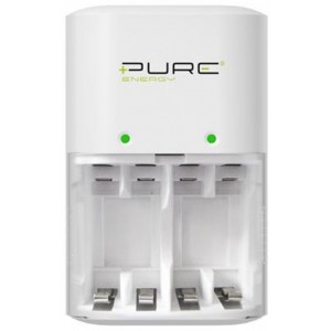 Pure Energy 4-pos ECO Charger RAM/NiMH AA/AAA