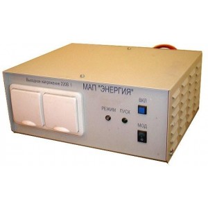 Инвертор "Энергия" 2кВт, 24V -> 220V, защита от КЗ, с автоматикой для пуска холодильника,кондиционера,отдельный выход для эл. чайника ,независимая работа холодильника,кондиционера ,TV