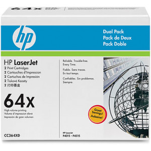 HP Dual Pack Black Cartridge LJP4015/P4515 Series with Smart Printing Technology, 2x24K pages