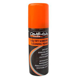 FS5140 Omega freestyle LCD cleaning foam, 100ml Anti-static, germicidal cleaning foam for LCD / TFT screens
