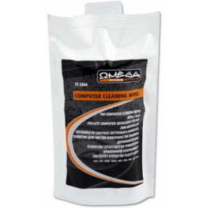 FS5866 Omega freestyle cleaning wipes (wet) for plastic, 100 pcs (refill for FS5865)