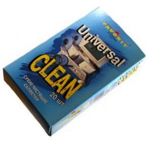 Favorit Office "Universal Clean" – dry cleaning napkins (20 un.)
