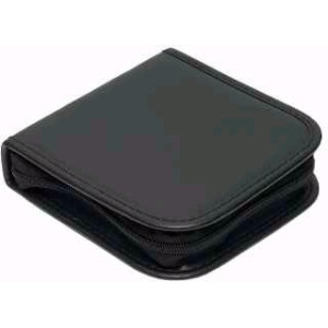 CD Bag for 32 CD - Plastic - Black (ES 4004)