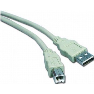 Cable USB2.0 CCF-USB2-AMBM-10, Premium quality, 3 m, USB 2.0 A-plug B-plug, with Ferrite core, Black