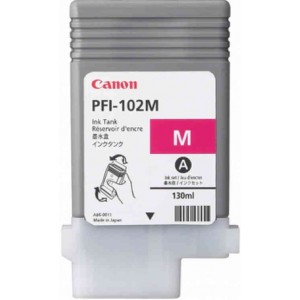 Ink Cartridge Canon PFI-102 M, magenta, 130ml for iPF500/600/700serias