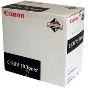 Toner Canon C-EXV19 Black, (667g/appr. 16000 pages 10%) for Canon imagePRESS C1/C1+