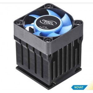 DEEPCOOL "Nbridge2", Northbridge/Chipset Cooler with Fan, 40x40x10mm, 4500rpm, <23dBa, 7CFM, 3pin, applicable with all major chipsets, Black