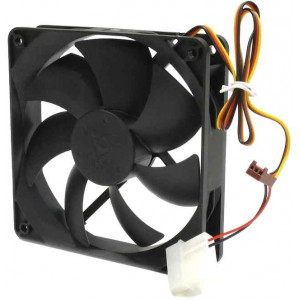 GlacialTech  PC Case Fan SilentBlade (80x80x25 mm,18 dBA,Entering Bearing,1700 RPM,26.3 CFM,PWM)