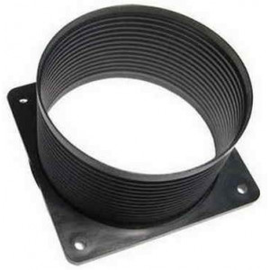 PC Case Fan Duct for Chieftec Bravo-, BX-, CX-, Dragon-, Mesh- and UNI-series (70~90x92x92)