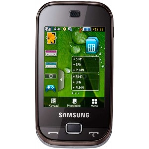 Телефон Samsung GT-B5722 Dark brown