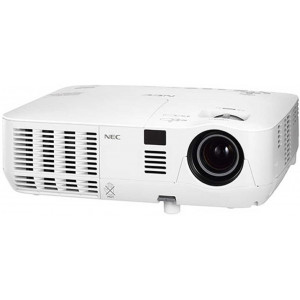 NEC V300XG, DLP 3D, XGA, 1024x768, 2000:1, 3000Lm, 5000hrs (Eco), HDMI, LAN, White, 2.5kg