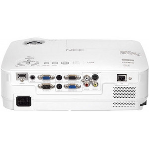 NEC V300XG, DLP 3D, XGA, 1024x768, 2000:1, 3000Lm, 5000hrs (Eco), HDMI, LAN, White, 2.5kg