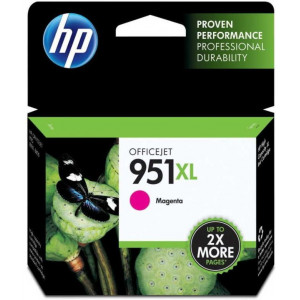 HP 951XL Magenta Officejet Ink Cartridge, for Officejet Pro 8100/8600 Printer, 1500 pages