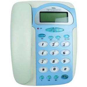 Телефон TCL HCD868(13B)P/TD, Dark Blue, LCD, AOH, Caller ID, Sp-Phone