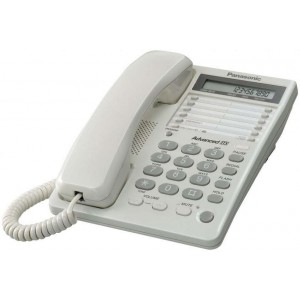 Телефон Panasonic KX-TS2362UAW, White, LCD