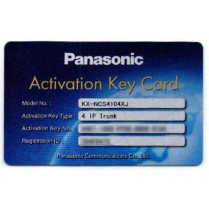 Accessory PBX Panasonic KX-NCS4104XJ, License 4ch IP Trunk