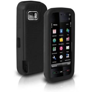 Силиконовый чехол для телефона Nokia 5800 black