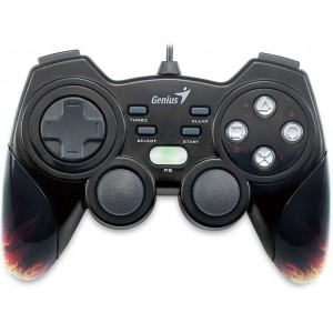 Genius Max Fire Blaze 3, vibration, PC/PS3, Turbo, Analog stick