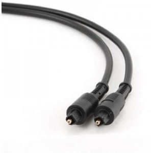 Gembird CC-OPT-3M Toslink optical cable, black, 3m, link between audio equipment