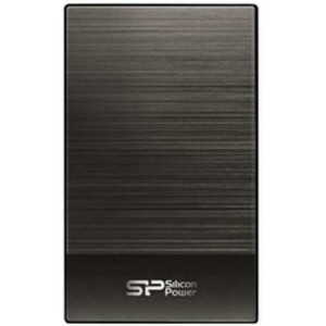 500GB (USB3.0) 2.5" Silicon Power "Diamond D05", Iron Gray, Scratch Resistant Case