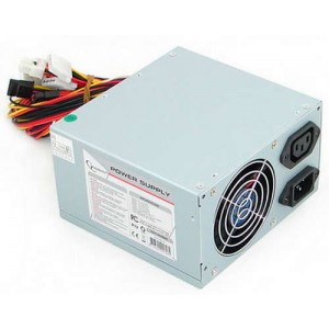 PSU Gembird  450W real, fan 120X120 мм,  CE, PFC, Low Noise, ATX/BTX, 24 pin, SATA, PCI Ex 6 pin, Intel 2.2