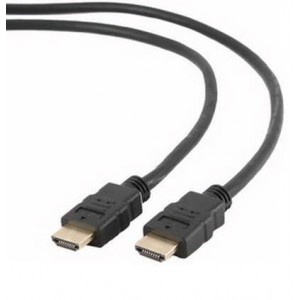 "Cable HDMI to HDMI 1.8m Gembird male-male, V1.4, Black, CC-HDMI4-6CC-HDMI4-6 HDMI v.1.4 male-male cable, 1.8 m, bulk package"