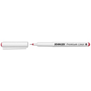 Ручка линер STANGER Premium красная