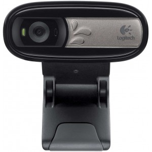 Logitech C170 Webcam, Microphone, 640x480, 5 Mpix images,  USB 2.0