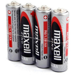 Maxell Battery Zinc R6/AA Pack 4