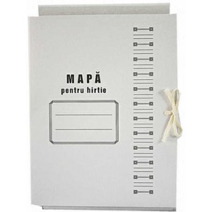 Папка картонная с завязками (плотный картон)