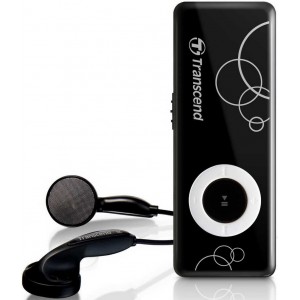 .4GB Transcend T.Sonic "MP300", Black [MP3, WMA, WAV Battery Life 15 hrs Li-Polymer Battery]