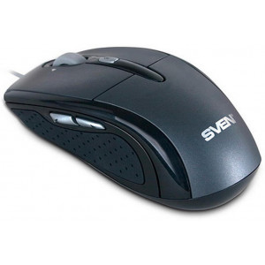 Mouse SVEN RX-800 MRL, Black, Optical 800/1600 dpi, USB, weight 120g