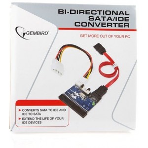 Gembird SATA-IDE-2 Bi-directional SATA/IDE converter, IDE to SATA, SATA to IDE