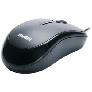 Mouse SVEN  RX-165, Black, Optical 800dpi, USB