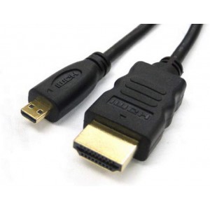 Cable HDMI to micro HDMI 3.0m  SVEN, male - micro D-male, V1.3, Black, OO550