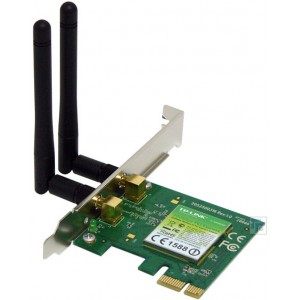 PCIe Wireless LAN Adapter  TP-LINK TL-WN881ND, 300Mbps Wireless N PCI Express Adapter