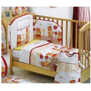 Комплект постельного белья ITALBABY "Gardening Bears" бежевый