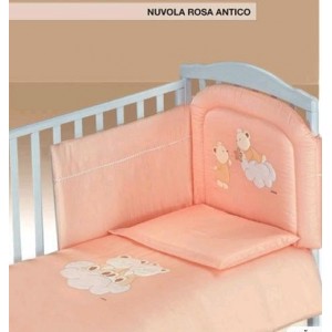 Комплект постельного белья ITALBABY "Nuvola" абрикосовый