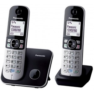 Telefon Panasonic DECT KX-TG6812UAB, Black