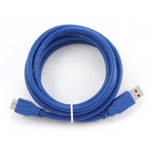Cable Micro  USB3.0,  Micro B - AM, 1.8 m,  Gembird, CCP-mUSB3-AMBM-6