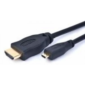 Cable HDMI to micro HDMI 3.0m  Gembird, male - micro D-male, V1.3, Black, CC-HDMID-10