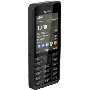 Телефон Nokia 301 (DUAL Sim) White 