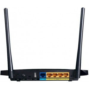 TP-Link TL-WDR3500, DualBand Wireless Router 4-port 10/100Mbit, 300Mbps/2.4GHz/5GHz, Atheros, 1xUSB, 2xDetachable Antena