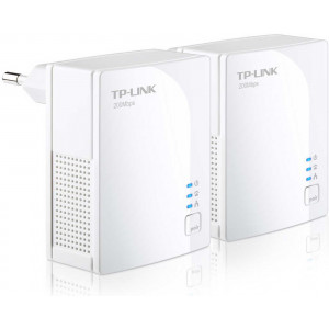 TP-Link 200Mbps Nano Powerline Adapter, TL-PA2010KIT, Plug(EU)