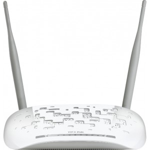 All-in-One Device TP-LINK "TD-W8968", 300Mbps, NAT Router, Switch and Wireless N Access Point + USB