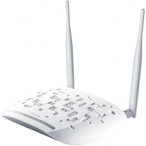 All-in-One Device TP-LINK "TD-W8968", 300Mbps, NAT Router, Switch and Wireless N Access Point + USB