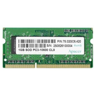 1GB Apacer DDR3,PC10600,1333MHz,CL9