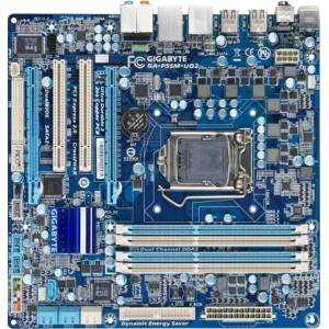 Gigabyte GA-P55M-UD2 rev. 1.0, iP55, s1156, mATX