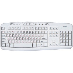 Tastatură SVEN Comfort 3050 USB White